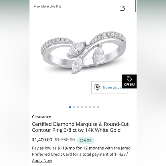 ALL NATURAL DIAMONDS! Vintage Diamond Ring PLUS Diamond Accent Band. - Picture 10 of 10